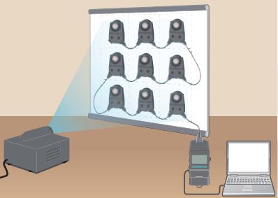 投影儀照度測(cè)量