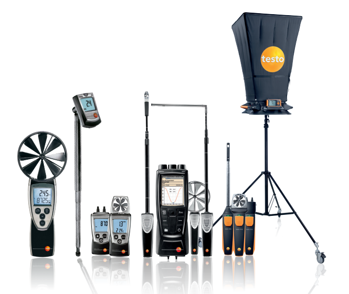 testo 416 - 精密型葉輪風速儀全系列產(chǎn)品