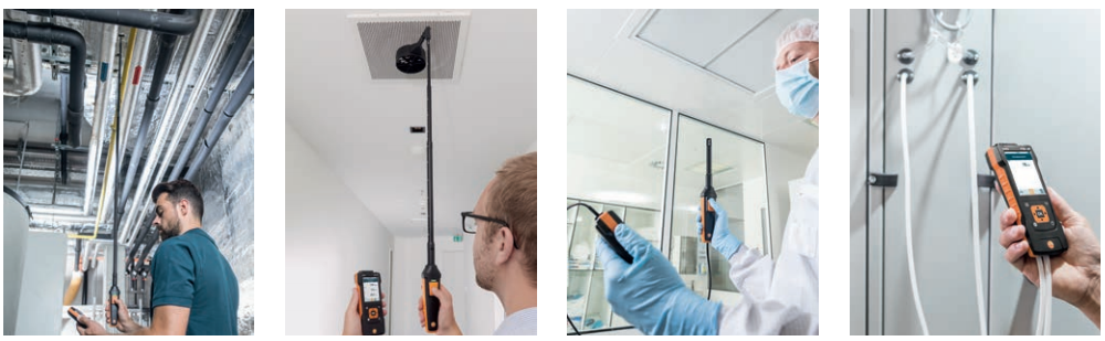 德國(guó)testo 440 風(fēng)速儀套裝