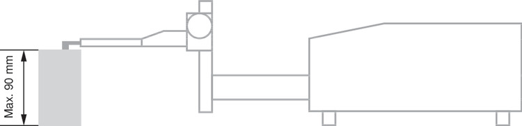 RUGOSURF 90G粗糙度儀尺寸圖