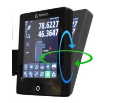 清晰直觀的觸摸屏可旋轉(zhuǎn)顯示面板