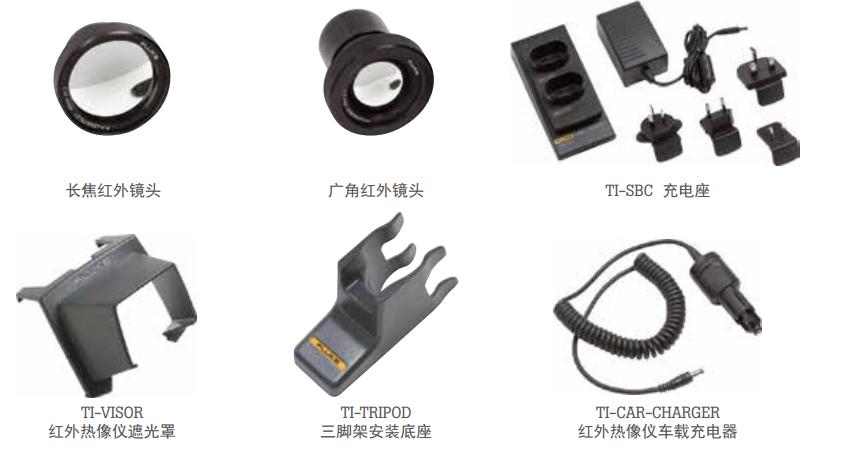 美國福祿克Fluke Ti480紅外熱像儀配件圖