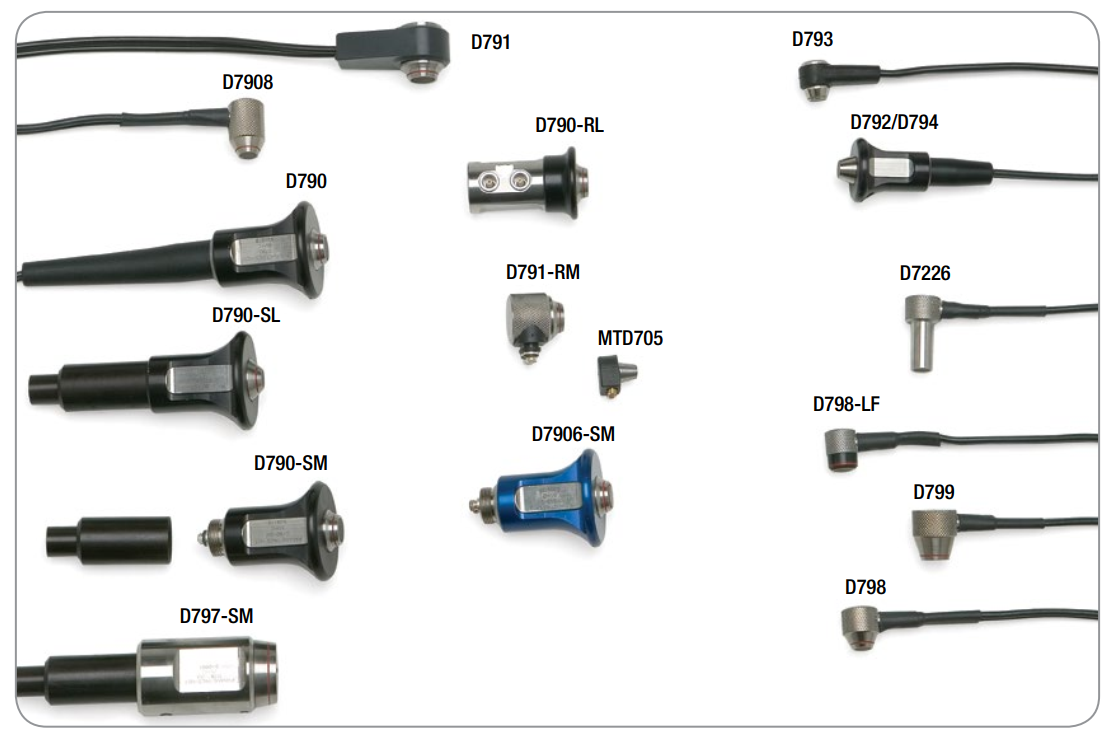 45MG單晶及雙晶探頭