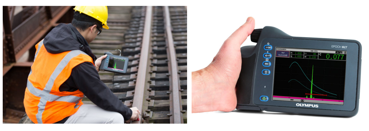 EPOCH 6LT探傷儀的工作流程非常簡單直觀