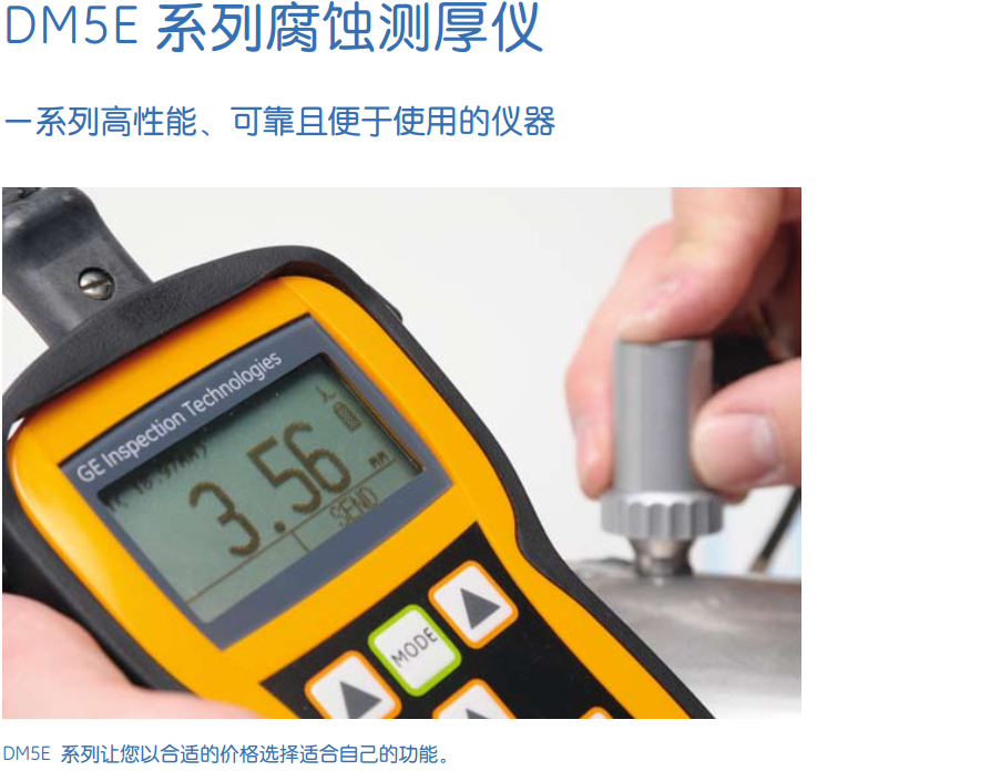 DM5E系列腐蝕測(cè)厚儀 