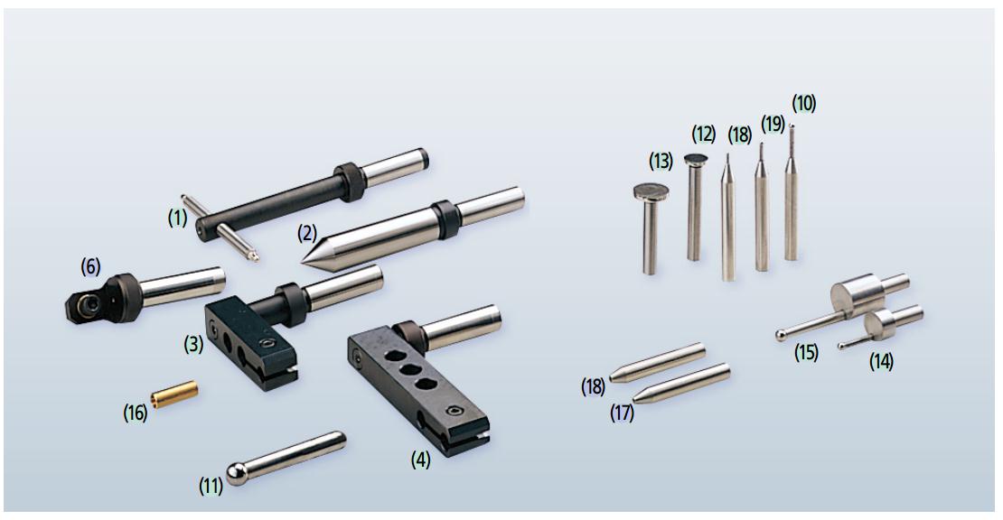 用于高精度測(cè)高儀和 QM-Height的測(cè)頭和選件