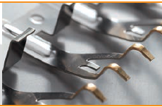 >連接器: Au/Ni/CuSn6