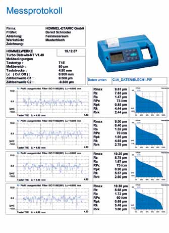 T1000粗糙度儀軟件