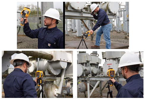 新型 Ti450 SF6 氣體檢漏熱像儀