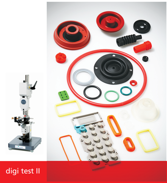 德國Bareiss digi test II 全功能橡膠硬度計