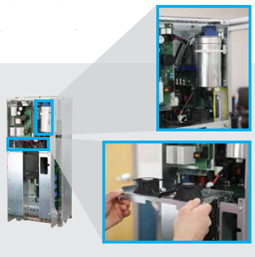 LCL 濾波電容器和風(fēng)扇托盤