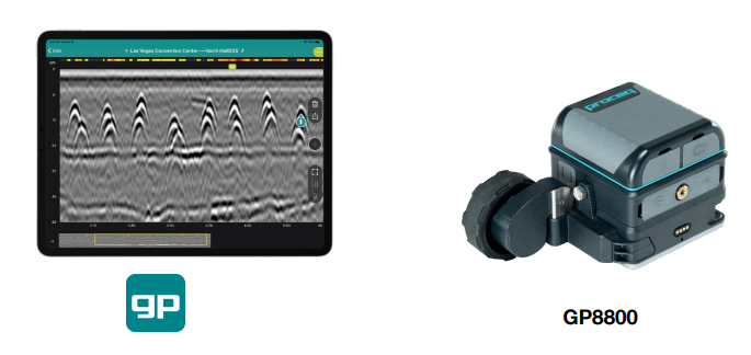 瑞士博勢(shì)Proceq GP8800混凝土鋼筋探地雷達(dá)