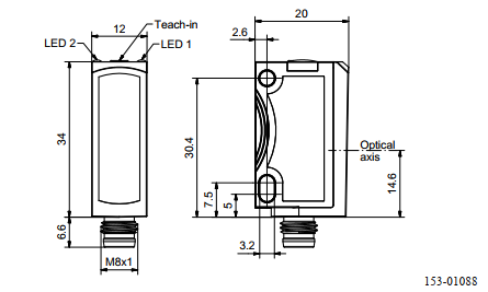 接口連接型尺寸圖