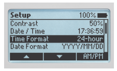 日期和時(shí)間格式