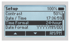 日期和時間格式