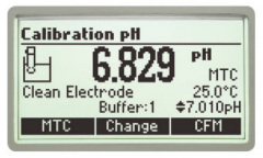 內置7個酸度標準校準點