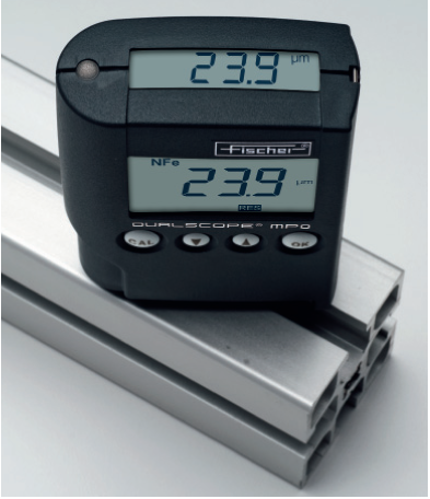 mpo膜厚儀測量鋁上陽極氧化膜的厚度